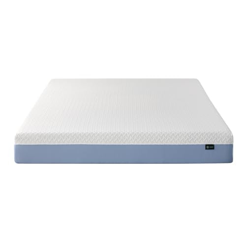 ZINUS 8 Inch Queen Cooling Essential Memory Foam Mattress [NewVersion], Fiberglass Free, Medium Feel, Breathable Cooling Layers, Certified Safe Materials ZINUS