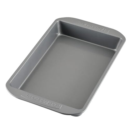 Farberware Nonstick Bakeware Baking Pan / Nonstick Cake Pan, Rectangle - 9 Inch x 13 Inch, Gray