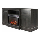 Ameriwood Home Gablewood Electric Fireplace & TV Console for TVs up to 65", Espresso Ameriwood Home