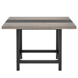 Tribesigns Square 4 People Conference Room Table, Gray 39.4L X 39.4W X 29.52H Inches Small Meeting Room Table for Home Office, (Chair not Included) Tribesigns