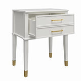 CosmoLiving by Cosmopolitan Westerleigh End Table, White CosmoLiving by Cosmopolitan