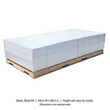 Handy Home Products Braymore 10x16 Do-It-Yourself Wooden Storage Shed Handy Home Products