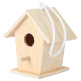 FRCOLOR Nuthatch Bird House Birdhouse Making Craft Supplies Unfinished Wood Birdhouse Kits Birdhouses to Paint Paintable Bird House Small Bird Toys Rural Child Decorations Wooden FRCOLOR