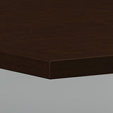 Bush Business Furniture Boat Shaped Conference 4-6 People with Wood Base | Stylish 6 FT Table for Office Boardrooms and Training Rooms, 72W x 36D, Mocha Cherry Bush Business Furniture