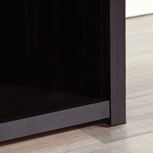 Sauder Beginnings 5 Bookcase/Book shelf, L: 24.57" x W: 11.50" x H: 71.18", Cherry Sauder