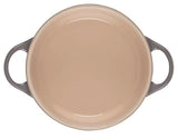 Le Creuset Stoneware Mini Round Cocotte, 8 oz., Oyster Le Creuset