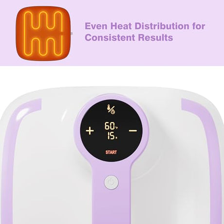 KEINVE 10"x10" Heat Press Machine for T-Shirts, Fast Heating with Timer & Auto Shut-Off, DIY Iron-On Transfer Press for Clothes & Bags - Purple 2026 Update KEINVE
