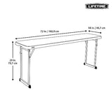 LIFETIME 6-Foot Seminar Table, Commercial LIFETIME