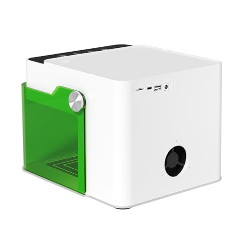 Mecpow M1 3.5W Mini Laser Engraver, No Installation Required, 3500mW Desktop Laser Engraver, Easy to Carry for Beginners at Home with Protective Lens, 100 x 100 mm Work Area Mecpow