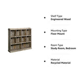 Sauder Granite Trace Bookcase/ Book Shelf, Rustic Cedar finish Sauder