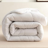 STARSTAR Bed Alternative Comforters for Home, Hotel, All Season Duvet Insert Filling Polyester, Fabric Microfiber Breathable Comforter Solid White (Full) STARSTAR