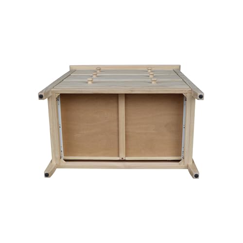 International Concepts Dresser with 3 Drawers, Unfinished IC International Concepts