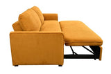 Siutco Product Name 78 Inch 3 in 1 Convertible Sleeper Sofa Bed, Modern Fabric Loveseat Futon Sofa Couch w/Pullout Bed, Small Love Seat Lounge Sofa w/Reclining Backrest, Furniture for Living Room(Oran Siutco
