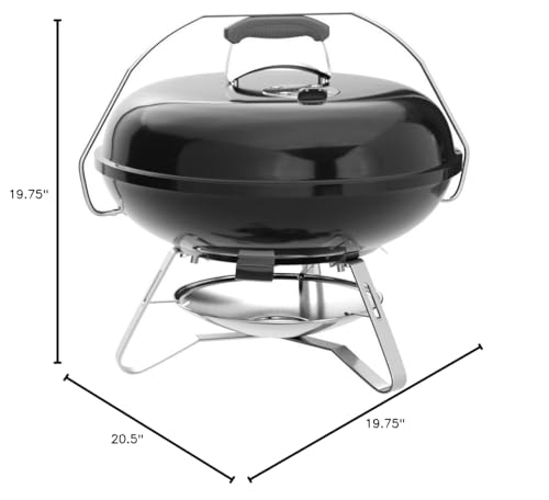 Weber Jumbo Joe Charcoal Grill 18 Inch Black