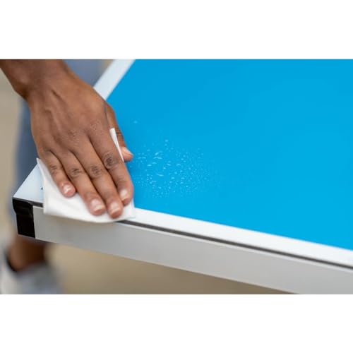 STIGA XTR Professional Outdoor Table Tennis Tables – All Weather Aluminum Waterproof Outdoor or Indoor Design with Net & Post - 10 Minute Easy Assembly Ping Pong Table with Compact Storage STIGA