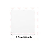 UUYYEO 40 Pcs Felt Car Air Freshener Blanks Sublimation Air Freshener Blank Sheets Car Air Freshener Scent Pads Sublimation Blank Pendants Hanging Ornament Blanks Square and Round UUYYEO