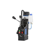 CS Unitec | MABasic 200 Portable Magnetic Drill Press | 900W 2-Speed Benchtop Power Drill Machine w/up to 1-3/8" Diameter & 6-1/3" Depth of Cut | Oil Bottle Included CS Unitec