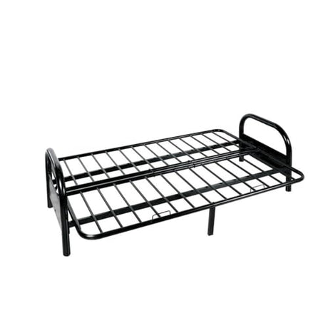 Acme Furniture Alfonso Adjustable Futon Frame in Black Acme