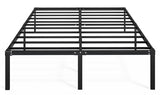 LEVELEVE Full Bed Frame Heavy Duty 14 Inch, Sturdy Metal Platform with Strong Bearing & Under Bed Storage, No Box Spring Needed, Easy Assembly, No Shake LEVELEVE