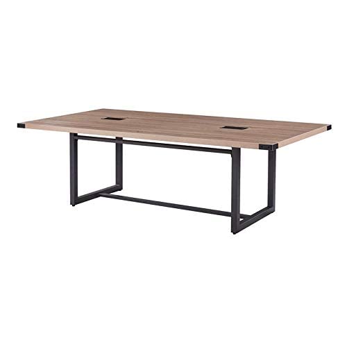 Safco Mirella Conference Table, Sitting-Height, 8 ft - WoodArtSupply