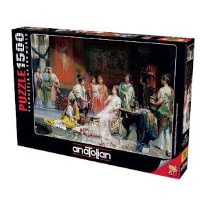 Anatolian Puzzle - Toilette of a Roman Lady, 1500 Piece Jigsaw Puzzle, #4570