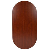 BOWERY HILL Contemporary 6' Conference Table in Cherry Finish BOWERY HILL