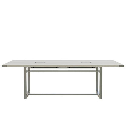 Scranton & Co Conference Table Sitting Height - 8' White Ash - WoodArtSupply