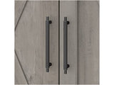 Bush Furniture Key West Over The Toilet Storage Cabinet in Driftwood Gray Bush Business Furniture