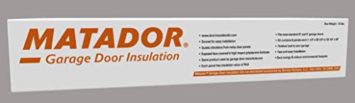 Matador EP1323054_02 SGDIK002 Garage Door Insulation Kit, X-Large, White - WoodArtSupply