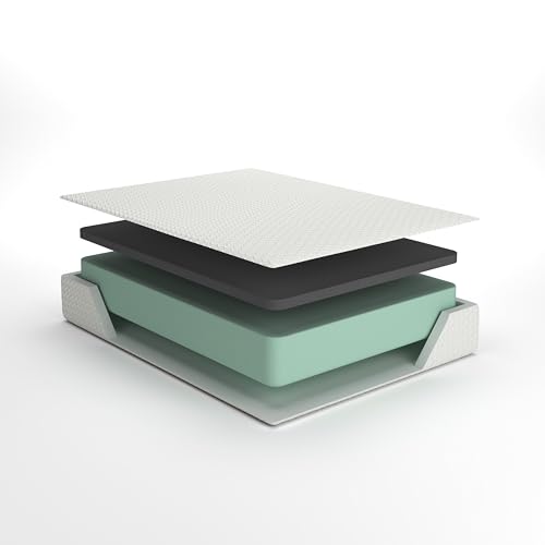 Signature Design by Ashley Queen Size Cool Max 12 Inch Medium Plush Cooling Gel Infused Memory Foam Mattress for Pressure Relief, Fiberglass Free, Mattress in A Box Signature Design by Ashley