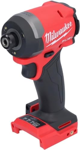 Milwaukee 2953-20 18V Lithium-Ion Brushless Cordless 1/4'' Hex Impact Driver (Bare Tool), Red - WoodArtSupply