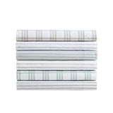 Eddie Bauer - Queen Sheet Set, Cotton Percale Bedding Set, Super Soft and Bedding Set, Oeko-Tex Certified (Essential Stripe Beige, Queen) Eddie Bauer