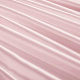 Counfeisly 3 Pieces Satin Full Fitted Sheet & Pillowcase Set, Luxury Silky Soft Satin Bed Sheets with 1 Deep Pocket Fitted Sheet - 16" Deep Pocket Sheets, 2 Pillowcases, Blush Pink Counfeisly