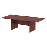 Alera ALEVA719642MC 94.5 in. x 41-3/8 in. x 29.5 in. Valencia Series Conference Rectangle Table - Medium Cherry - VA719642MC Alera