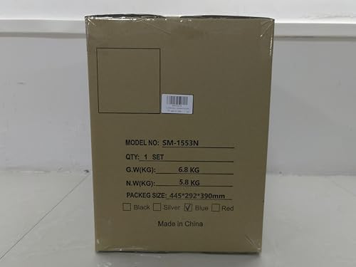 9.5 Qt Stand Mixer, 10-Speed Tilt-Head Food Mixer, Vezzio 660W Kitchen Electric Mixer with Stainless Steel Bowl, Dishwasher-Safe Attachments for Most Home Cooks(Blue) Vezzio