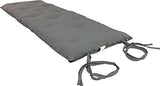 D&D Futon Furniture Traditional Japanese Floor Rolling Futon Mattress, Cotton Batting/Foam/Polyester Batting, Foldable Bed (Gray, 3 x 60 x 80 (in) Queen Size) D&D Futon Furniture