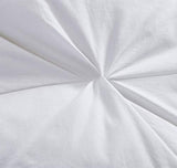 Luxurious All-Season Goose Down Feather Fiber Comforter Super King Size Duvet Insert (120x120), Exquisite Pinch Pleat Design- White, Premium Baffle Box, 100% Egyptian Cotton Cover, 85 oz. Fill Weight EGYPTIAN BEDDING