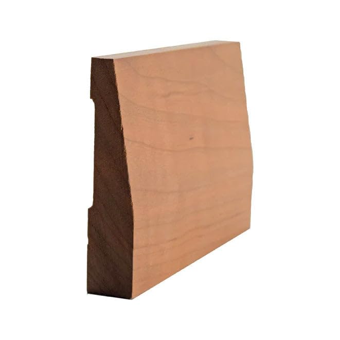 EWBB32 Beveled 3-1/2" Baseboard Moulding, 3/4" x 3-1/2", Red Oak, 94" NewMouldings