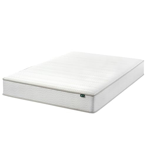 ZINUS 10 Inch Foam and Spring Hybrid Mattress [New Version], Queen, Fiberglass Free, Medium Firmness, Durable Support, Certified Safe Foams & Fabric, Mattress in A Box