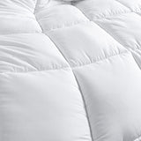 Dorrin Nessin Bedding White Winter Extra Fluffy Twin Size Down Alternative Comforter, Heavyweight All Season Fiberfill Comforter Duvet Insert with 8 Corner Tabs Dorrin Nessin