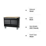 Husky Extra Deep 46 in. 9-Drawer Mobile Workbench HuskyTools
