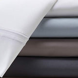 MALOUF Supima Premium Cotton Sheets-100 Percent American Grown Long Staple-Sateen Weave-Extra Deep Pockets-Single Ply-600 Thread Count-King-Charcoal, King MALOUF