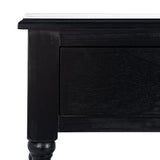 Safavieh Home Collection Athena Black 2-Drawer Console Table SAFAVIEH