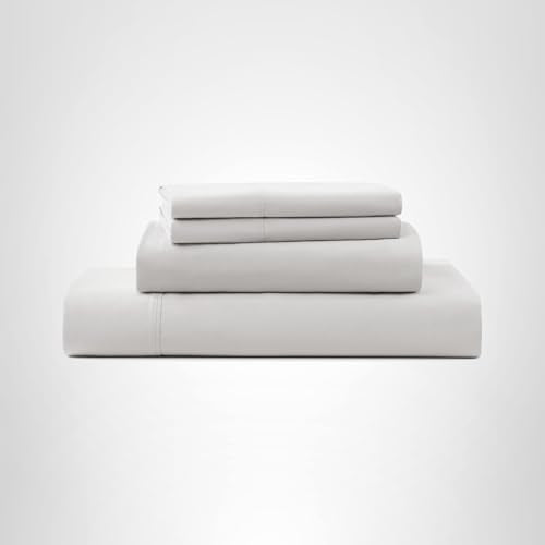 UGG Hedi Full XL Sheet Set 4-Piece Luxury Cooling Sheets Deep Pockets Premium Bedding with 2 Pillow Shams Hypoallergenic Machine Washable Soft Lightweight Bed Set for Bedroom, Full XL, Stone Grey UGG