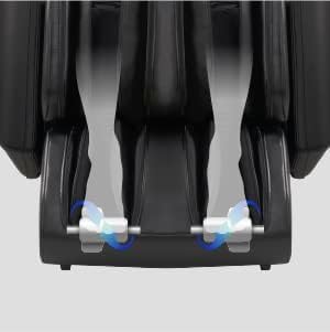 Osaki OS-3D Belmont | SL-Track Zero Gravity | Full Body Airbag Massage | Back and Calf Infrared Heat | Foot Roller Massage (Brown) Osaki