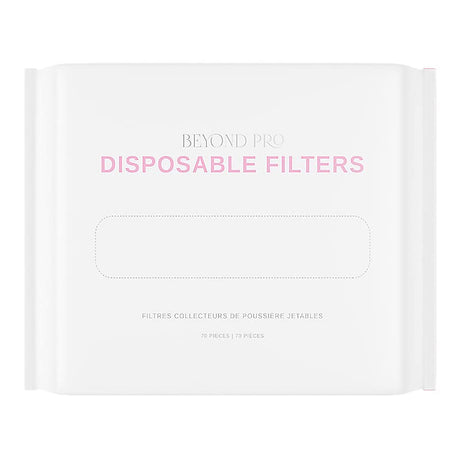 Kiara Sky Disposable Filters for Maximum Particle Entrapment for use with the Beyond Pro Dust Collector - 70 pieces Kiara Sky