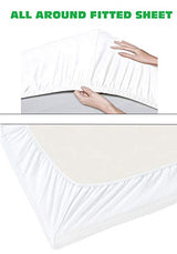 Elegant Comfort 1500 Thread Count Wrinkle & Fade Resistant Egyptian Quality 4-Piece Bed Sheet Set Ultra Soft Luxurious Set includes Flat Sheet, Fitted Sheet and 2 Pillowcases, Twin, Exotic Red Elegant Comfort