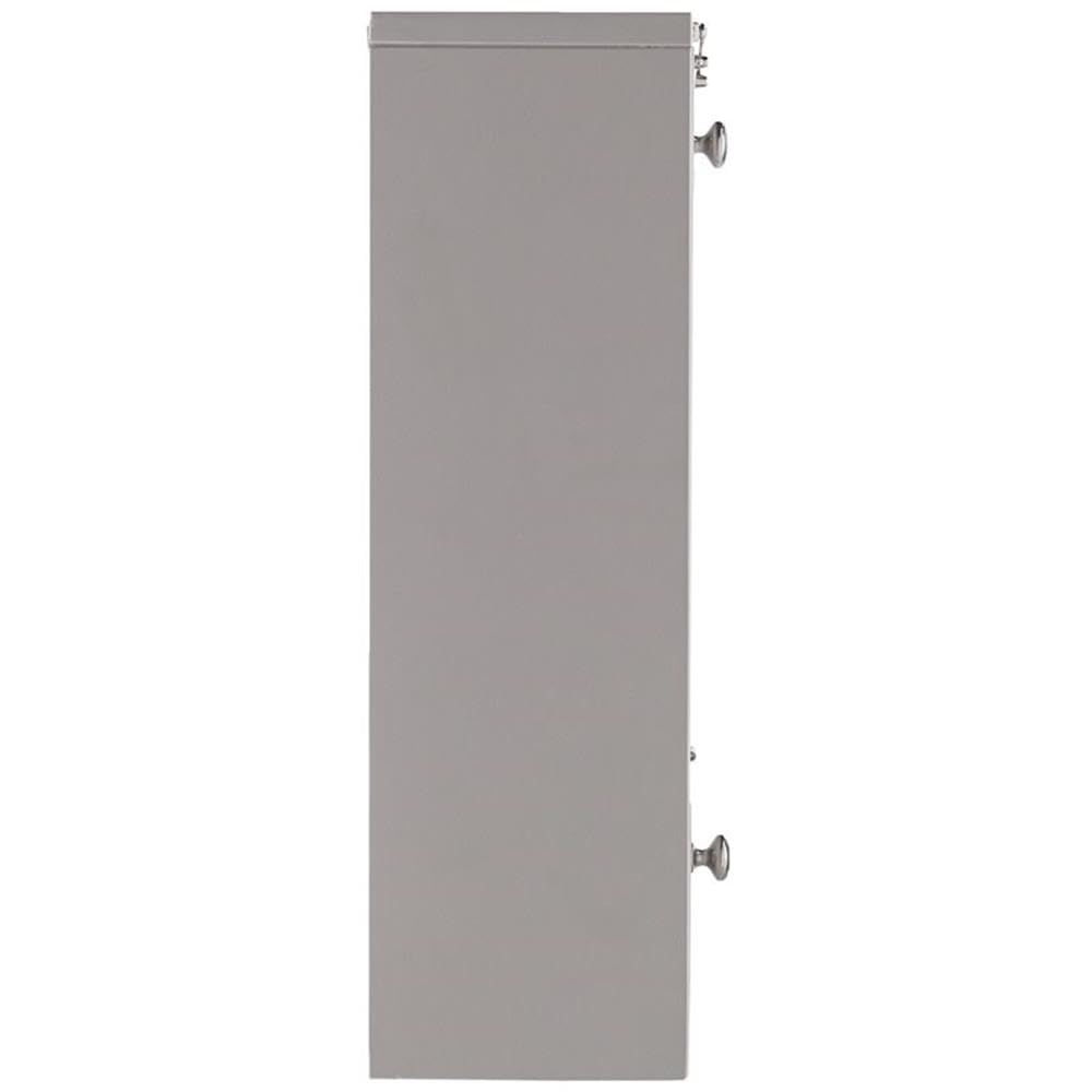 SEI Furniture Benwick Wall Mount Laptop Desk, Gray SEI Furniture