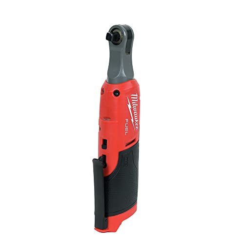 Milwaukee M12 Fuel 3/8" High Speed Cordless Ratchet - No Battery, No Charger, Bare Tool Only - WoodArtSupply