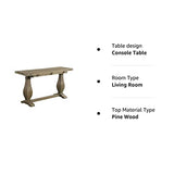 Martin Svensson Home Napa Sofa Console Table, Modular Flip Top Dining or Accent, Solid Natural Wood Martin Svensson Home